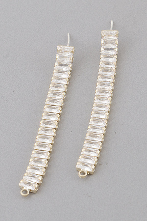 Rhinestone Drop Earring