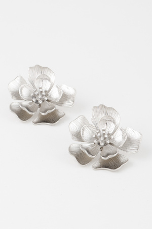 Delicate Flower Stud Earrings