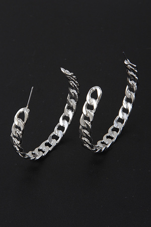 Chain Hoop Earring