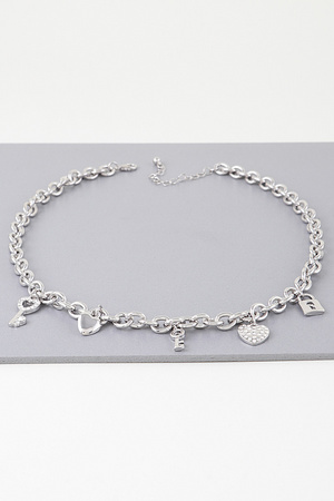 Heart Locker Charm Necklace