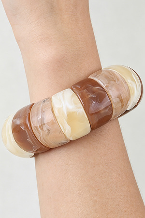 Multi Marble Arch Cuff Bracelet