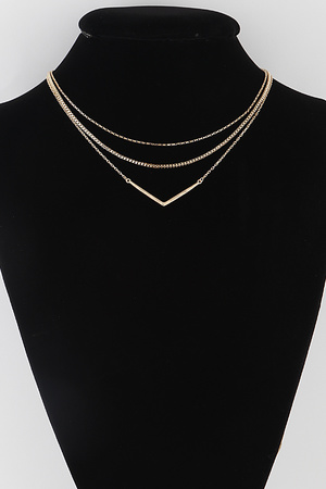 V Chain Necklace