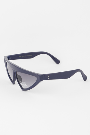 Polarized Retro Triangle Sunglasses