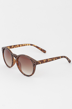 Butterfly Embroidered Sunglasses