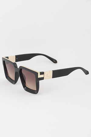 Modern Square Gradient Sunglasses