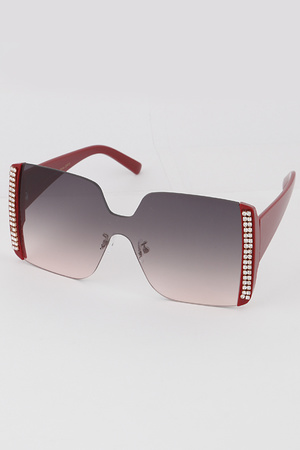 Rimless Square Sunglasses