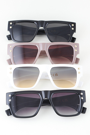 Sequin Embedded Gradient Sunglasses