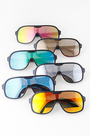Modern All Around Polycarbonate Shield Sunglasses