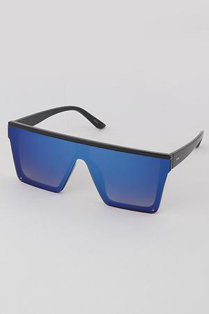 Hidden Frame Shield Sunglasses