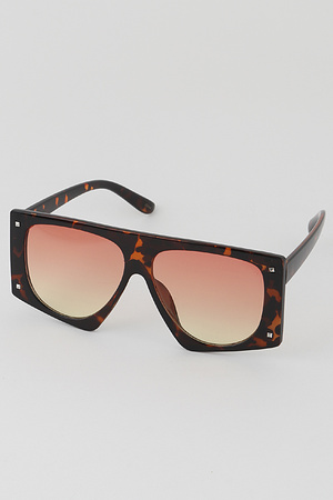 Geometric Square Sunglasses