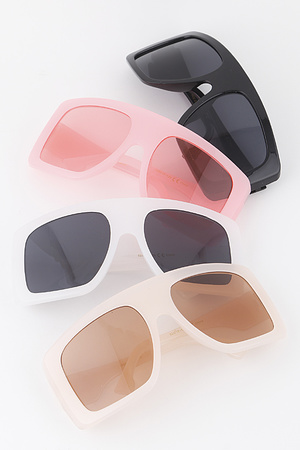 Pop Color Shield Sunglasses