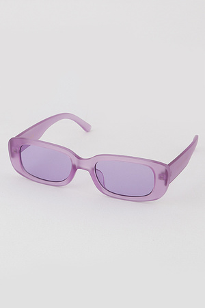 Pop Color Rectangular Sunglasses
