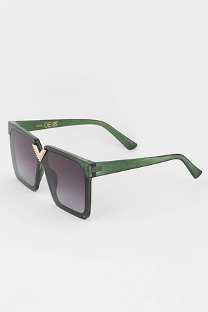 Royal V Rimmed Sunglasses