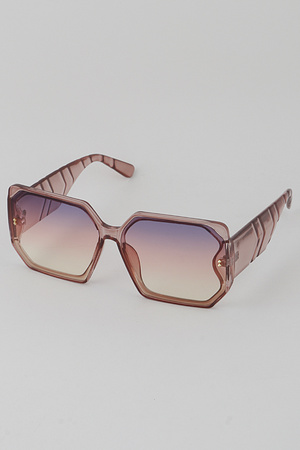 Geometric Block Sunglasses