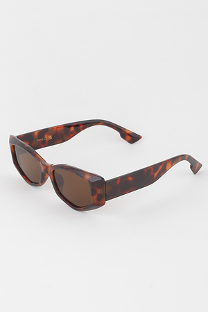 Modern Stone Frame Sunglasses