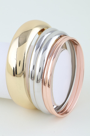 Multi Stacked Bangle Bracelet