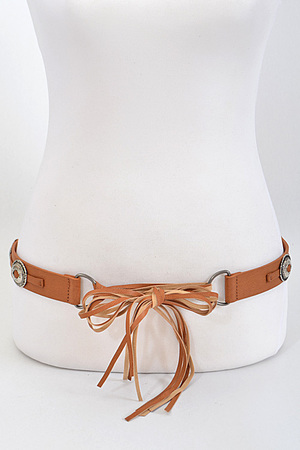 Western Inspired Emblemed Belt