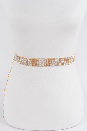 Rhinestone Belt