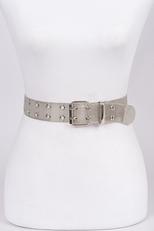 Reverse Studded Luxury Belt.