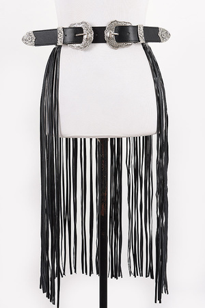 Double Buckle Curtain Fringe Belt