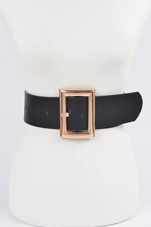 Big Square Buckle Belt.