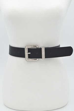 Rhinestone Rectangle Belt