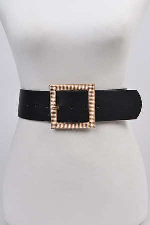 Rhinestone Square Belt