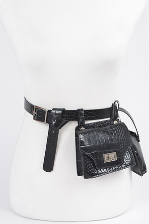 Double Mini Belt Bag.
