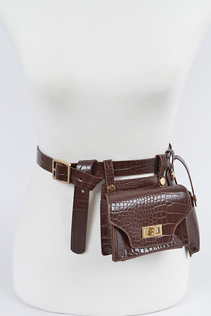 Double Mini Belt Bag.