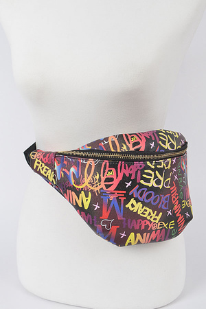 Graffiti Fanny Pack