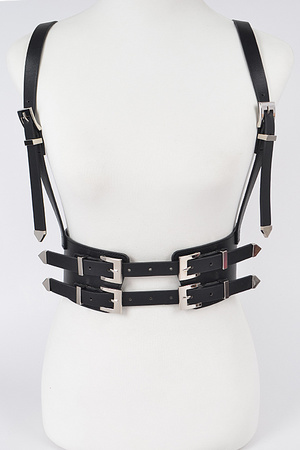Multi Buckle Harness Belt