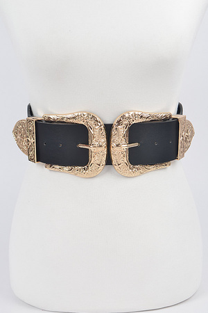 Two Big Size Buckle Waist Belt.