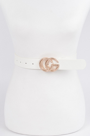 Faux Leather Belt