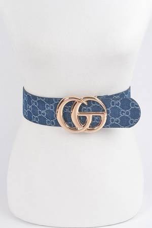 CG Denim Belt