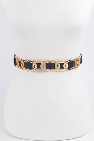 Multi Metal Stretch Belt