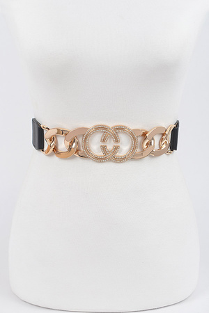 Curb Chain OO Fashion Belt