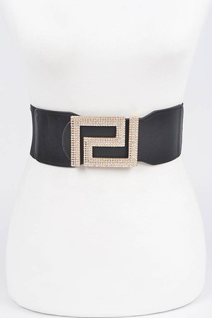 Metal Buckle Elastic Belt