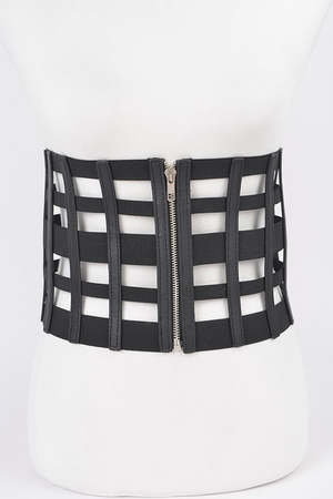 Corsette Zip Elastic Belt