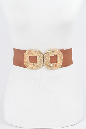 Double Buckle Elastic Belt