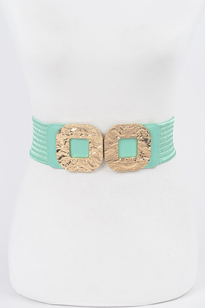 Double Buckle Elastic Belt