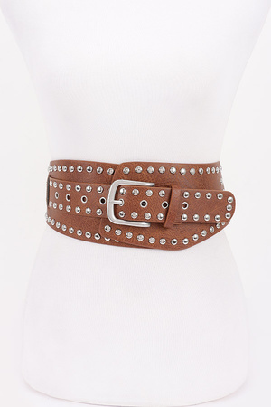 Riveted Eyelet Belt