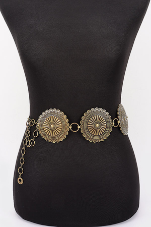 Vintage Metal Chain Belt