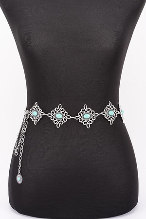 Vintage Metal Chain Belt