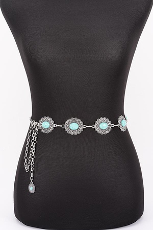 Vintage Metal Chain Belt