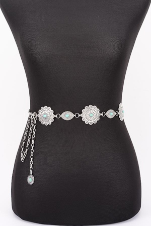 Vintage Metal Chain Belt