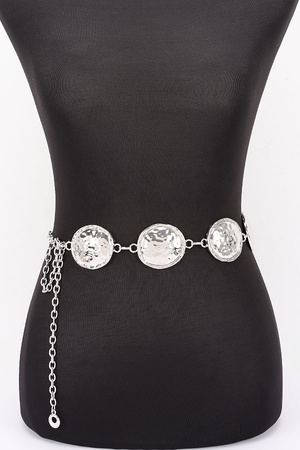 Hammered Disc Chain Belt