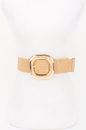 Metal Buckle Elastic Belt