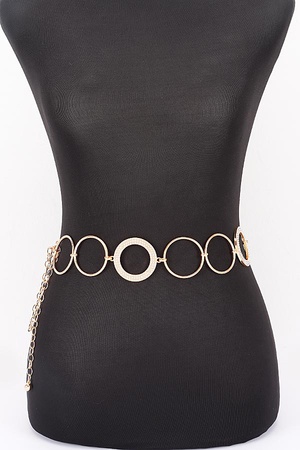 Rhinestone Chain Belt