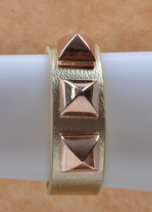 Tres Pyramids strap bracelet gd 733