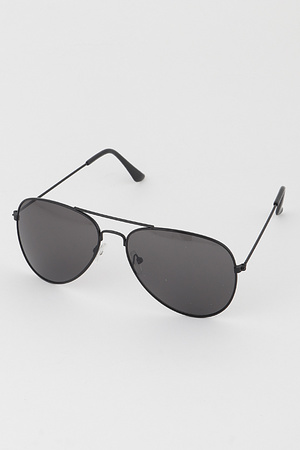 Tinted Aviator Sunglasses